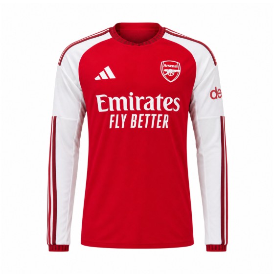 Arsenal FC 2026/27 Home Long Sleeve Jersey