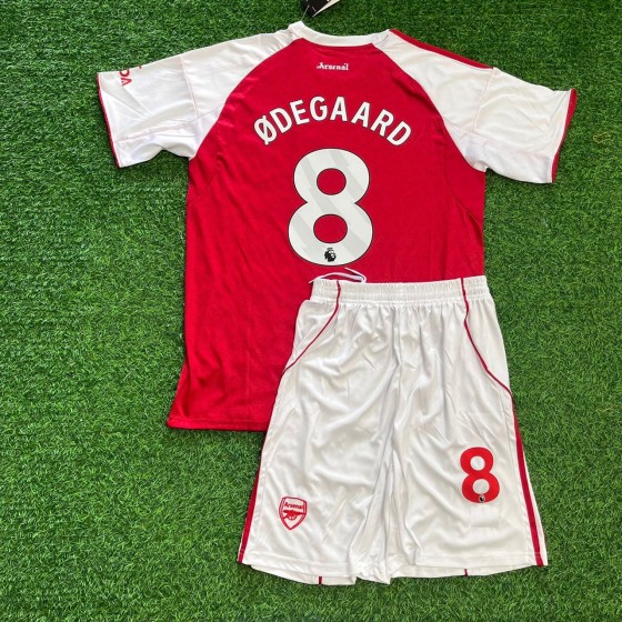 Martin Odegaard Arsenal Home Kids New Season 2026 Jersey Kit
