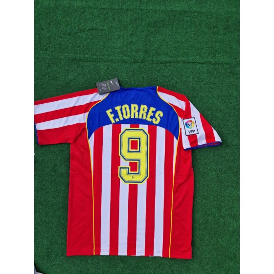 Fernando Torres Atletico Madrid Kids SpiderMan Retro Football Jersey Soccer Shirt